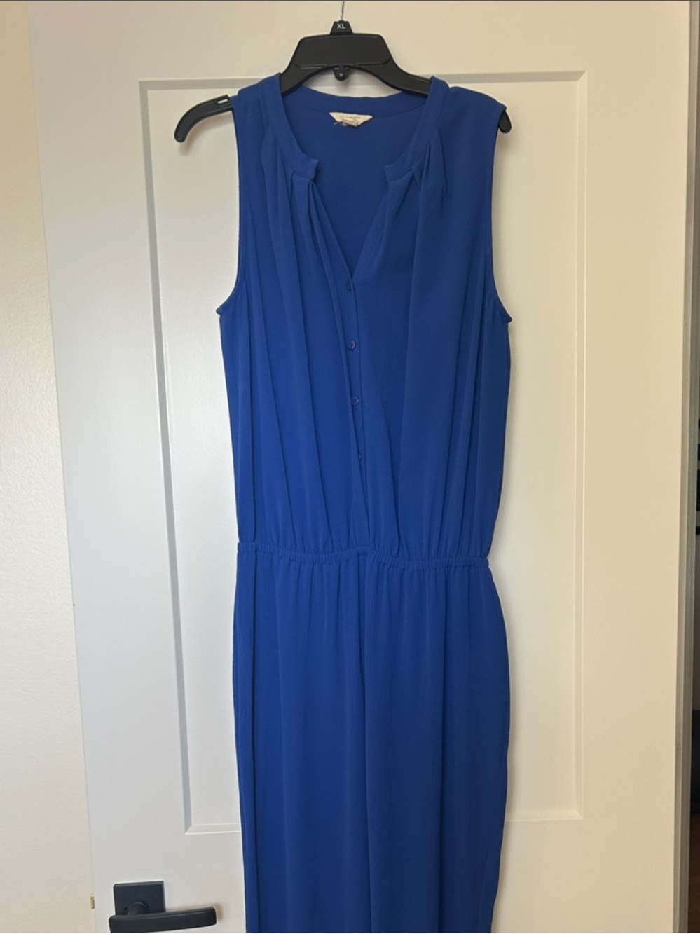 Lucky Brand Sleeveless Cobalt Blue Jumpsuit